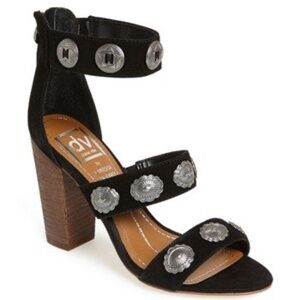 DV Dolce Vita x Vanessa Mooney Medallion Sandal Heel